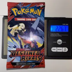 22.67/68g Pokemon TCG Destined Rivals Booster Pack (FACTORY SEALED) - Image 2