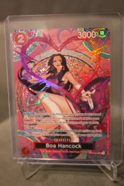 Boa Hancock (SP) OP12-014 SR Adventure on Kami's Island One Piece English NM/M - Image 2