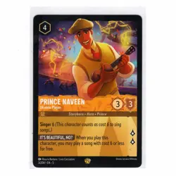 Prince Naveen Disney Lorcana Shimmering Skies 3/204 - Image 1