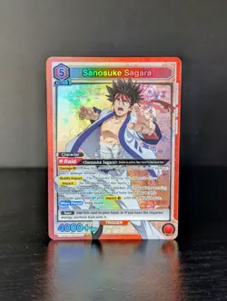 Sanosuke Sagara SR UE11BT/RNK-1-077 Foil Union Arena: Rurouni Kenshin NM - Image 1