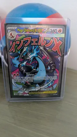 Mega Charizard X EX MEP 023 UPC Black Star Promo NM Pokemon Card Pokemon TCG - Image 1