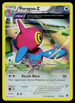 Pokemon Card - Porygon-Z Ancient Origins 67/98 Holo Holo Rare - Image 1