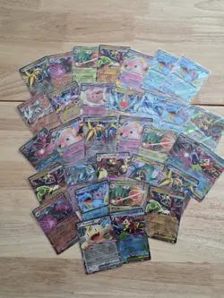 Pokemon Card Lot Of 70 Cards Full Art To Ex - Image 3