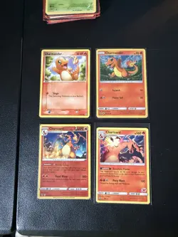 4 Pokemon Card Charmander & Charizard lot - Image 1