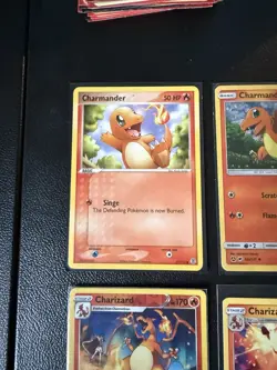 4 Pokemon Card Charmander & Charizard lot - Image 2