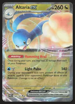 SV04: Paradox Rift Altaria ex #140/182 Pokemon Card - Image 1