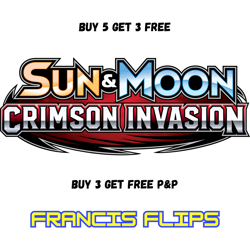 Crimson Invasion - All Pokemon - Pick Your Own - Postage Discount - Image 1