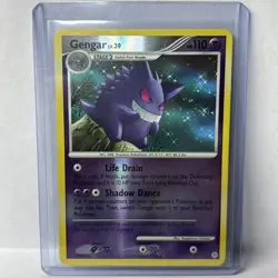 Gengar 27/130 2007 Diamond and Pearl Reverse Holo Rare Pokemon Card - Image 1