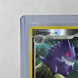 Gengar 27/130 2007 Diamond and Pearl Reverse Holo Rare Pokemon Card - Image 3