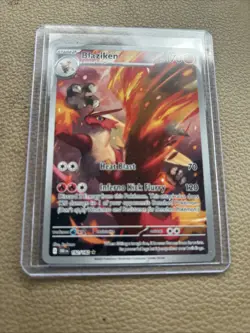 Pokemon TCG Blaziken Destined Rivals Illustration Card 192/182 Mint - Image 2