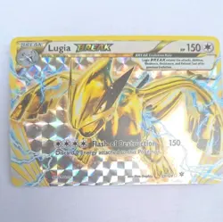 Pokemon TCG Lugia BREAK 79/124 Fates Collide Holo Rare Full Art Card - Image 1