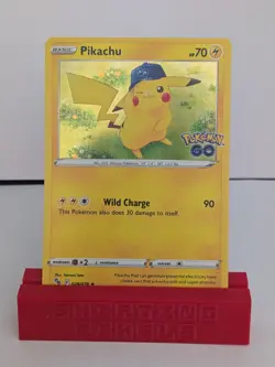 Pikachu 28/78 Pokemon Go Set Holo Rare Pokemon Card TCG 2022 - Image 1