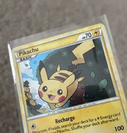 Pokemon Pikachu HGSS03 Promo Holo Basic Card 70 HP English 2010 - LP - Image 3