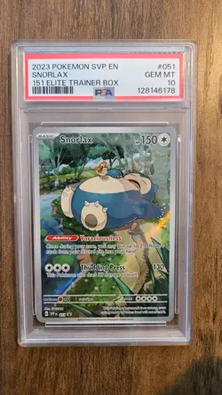 Snorlax 051 Sv: Scarlet & Violet Promo Cards Holo - Image 1