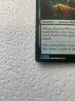 Eternal Witness Commander Masters Foil Near Mint Mtg Card (Slight Warping) - Image 2