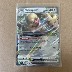Pokemon TCG Slaking EX Card 147/191 Surging Sparks Holo - Image 1