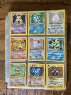 Complete Master Base Set 102/102 WOTC Vintage Pokemon Cards Charizard 1999 HOLO - Image 1