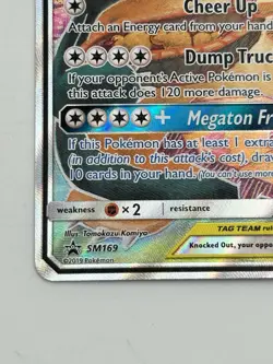 FULL ART Eevee & Snorlax GX ULTRA RARE SM Tag Team Up SM169 Pokemon TCG Promo LP - Image 2