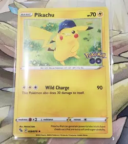 Pokemon GO TCG Pikachu 28/78 NM - Image 1