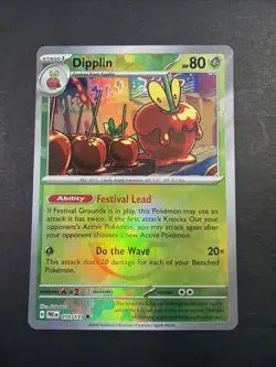 Dipplin NM 010/131 Sv: Prismatic Evolutions Pokemon TCG Pokeball Holo - Image 1