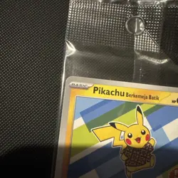 Pikachu Berkemeja Batik Indonesian Exclusive Pokemon TCG Promo Card 155/SV-P NEW - Image 2