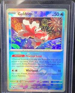 Pokemon TCG Goldeen Master Ball Pattern Sv: Prismatic Evolutions 020/131 Holo - Image 1