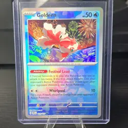 Pokemon TCG Goldeen Master Ball Pattern Sv: Prismatic Evolutions 020/131 Holo - Image 2