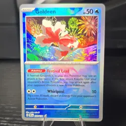 Pokemon TCG Goldeen Master Ball Pattern Sv: Prismatic Evolutions 020/131 Holo - Image 4