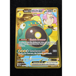 Pokemon TCG Iono's Bellibolt EX 188/159 Sv09 Hyper Rare Full Art Holo Eng - Image 1