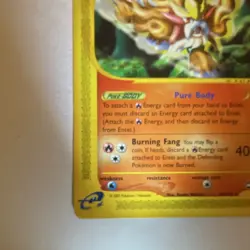 Pokemon Entei Aquapolis 10/147 Rare Basic English Regular 70 HP 2002 - Image 3