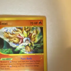 Pokemon Entei Aquapolis 10/147 Rare Basic English Regular 70 HP 2002 - Image 5