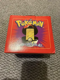 1999 Burger King Pokemon Jigglypuff 23K Gold Plated Sealed Poke Ball Red Box - Image 2