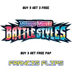 Battle Styles - All Pokemon - Pick Your Own - Postage Discount - Image 1