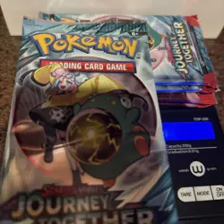 (22.32/33g) Pokemon Journey Together – Factory Sealed Booster Pack - Image 1