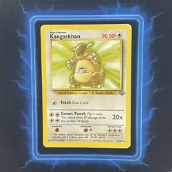 🌈Pokemon Jungle Set Kangaskhan 21/64 Original NonHolo Rare Pokemon Jungle 🌈 - Image 1