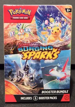 Pokemon TCG Scarlet & Violet Surging Sparks Booster Bundle Sealed - Image 1