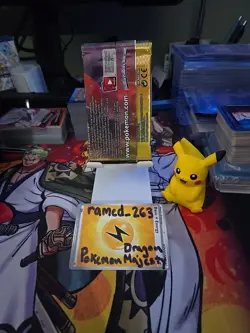 Pokemon TCG, Sun & Moon: Dragon Majesty Booster Pack Sealed Salamance Art - Image 2