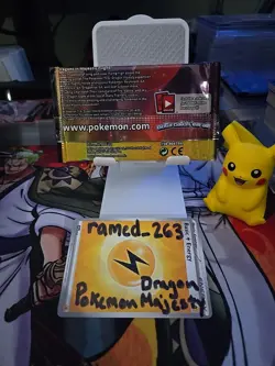 Pokemon TCG, Sun & Moon: Dragon Majesty Booster Pack Sealed Salamance Art - Image 3