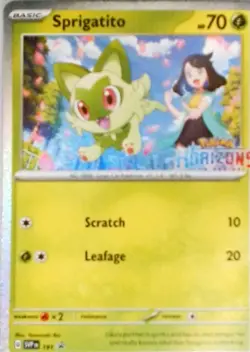 Pokemon | SV: Scarlet & Violet Promo Cards | Sprigatito - | 191 | NM Holo - Image 1