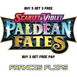 Paldean Fates - All Pokemon - Pick Your Own - Postage Discount - Image 1