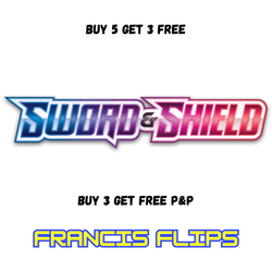 Sword & Shield Base Set - All Pokemon - Pick Your Own - Postage Discount - Image 1