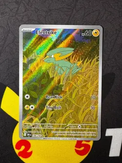 Electrike - 196/182 - Pokemon Destined Rivals Illustration Rare NM - Image 1