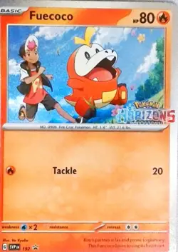 Pokemon | SV: Scarlet & Violet Promo Cards | Fuecoco - | 192 | NM Holo - Image 1