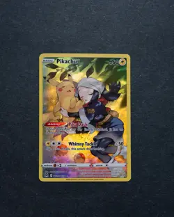 2022 Pokemon Pikachu TG05/TG30 Lost Origin Trainer Gallery Ultra Rare Holo 60 HP - Image 1