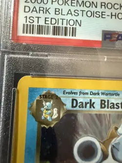 2000 POKEMON ROCKET 1ST EDITION #3 DARK BLASTOISE-HOLO PSA 7 NM - Image 5