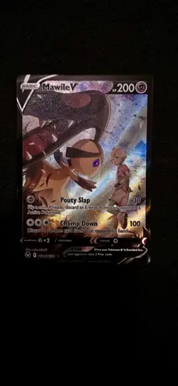 Pokemon TCG Mawile V - Silver Tempest - Trainer Gallery - TG17/TG30 - Image 1
