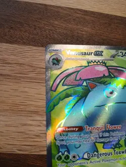Venusaur ex - 182/165 Ultra Rare Scarlet and Violet 151 Pokemon TCG - Image 3