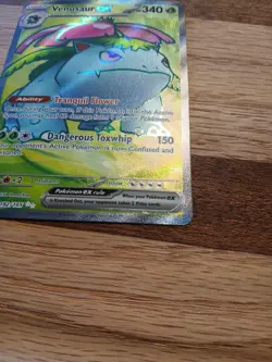 Venusaur ex - 182/165 Ultra Rare Scarlet and Violet 151 Pokemon TCG - Image 5