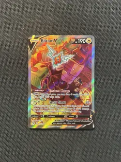 Pokemon TCG Rotom V 177/196 LP Condition! See Description! - Image 1