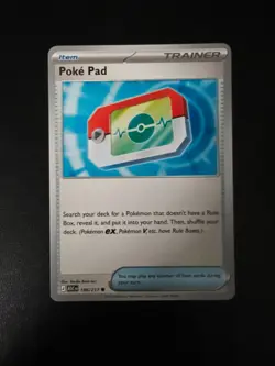POKEMON TCG - Poke Pad Common Normal ME: Ascended Heroes 198/217 NM - Image 1